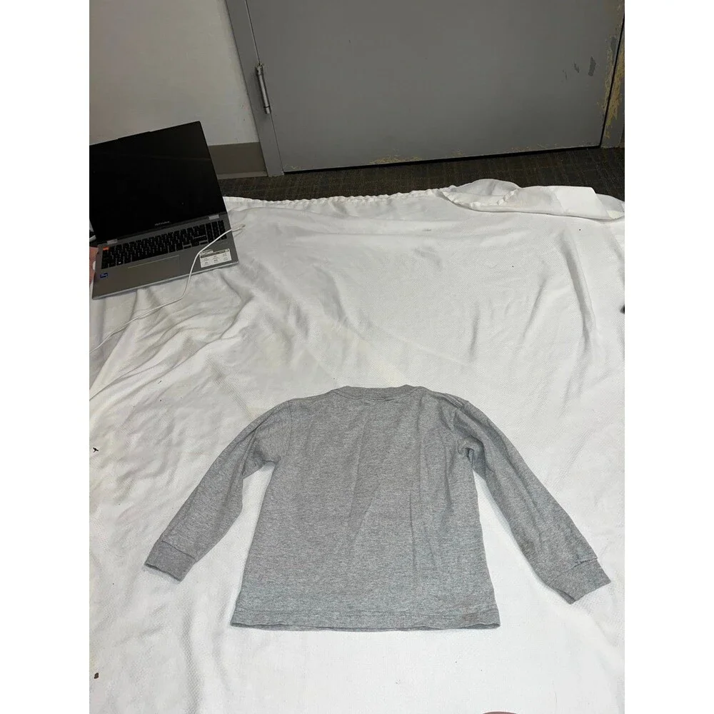 Boy’s Tonka Chuck & Friends “Play Dirty” Grey Long Sleeve Top Size 5t